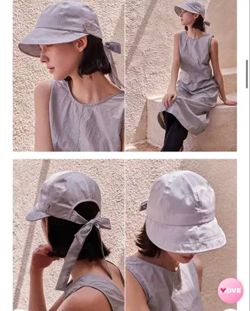 VA 스터드 리본 보닛 로고 햇