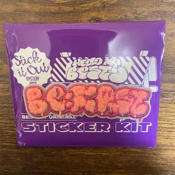 BE:FIRST 시크릿 모코모코 자수 스티커