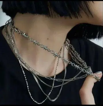 AIVER 5연 목걸이