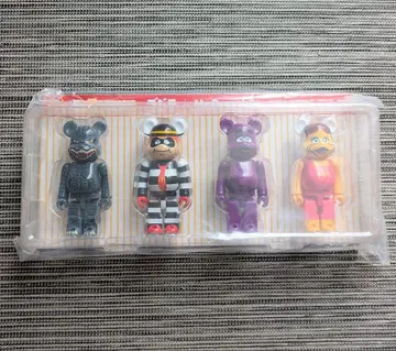 고질라 맥도날드 BE@RBRICK 베어브릭 4체 세트