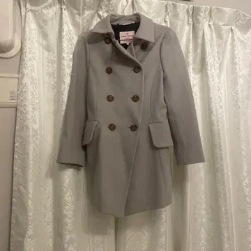 비비안 웨스트우드 그레이 더블 브레스트 코트