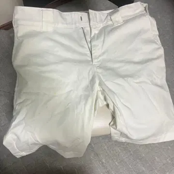 Dickies 화이트 숏팬츠