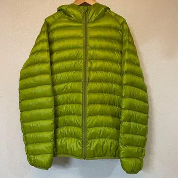 유니클로 울트라 라이트 다운 자켓 S 라임 그린 127879
