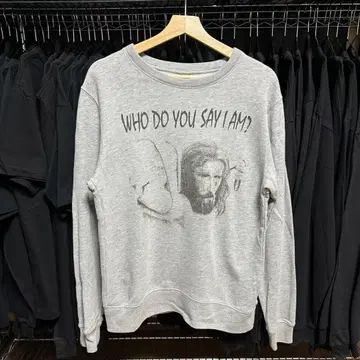 [ 즉발 ] Jesus  그레이 맨투맨 M 상당