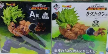 드래곤볼 피규어 레어 제일복권 브로리 2종 세트