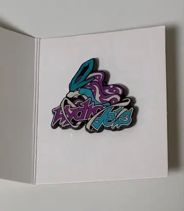 포켓몬 그래픽스 스이쿤 핀 배지