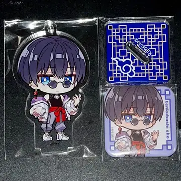 도쿄 에이리언즈 하오하오 아크릴 스탠드 스퀘어 캔뱃지 텐쿠바시 쇼