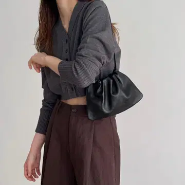 El mar 가죽 미니 숄더백