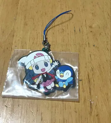 포켓몬 트레이너즈 러버 스트랩 컬렉션 이슬이(히카리) 팽도리