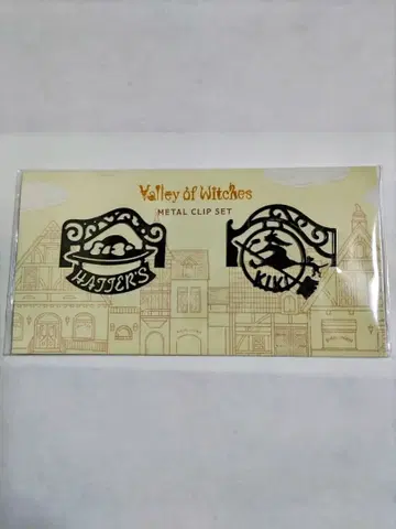 지브리 파크 한정판 메탈 클립 세트