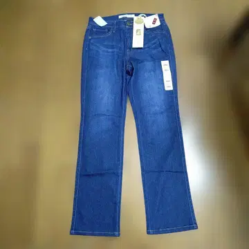 유니클로 소프트 내추럴 핏 스트레이트 청바지 사이즈 27 미사용