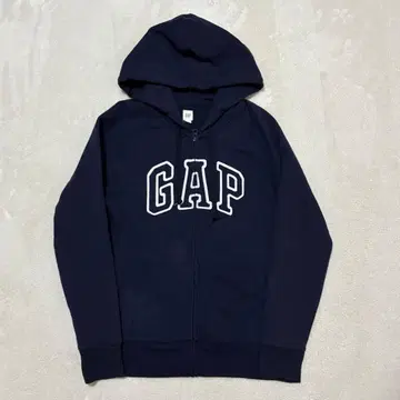 갭 GAP 풀 집업 후드티 속기모 맨투맨 네이비 M 사이즈