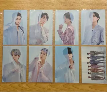 BTS Proof 앨범 양면 엽서 멤버 7명 올 컴프