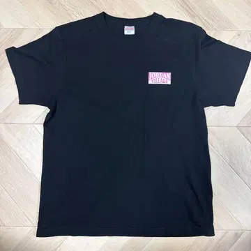 JORDAN VILLAGE 블랙 T셔츠