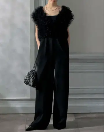 MEISM by Re:EDIT 튤 프릴 도킹 올인원