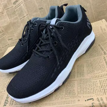 새상품 남성용 26.5cm 인솔 포함 스포츠 스니커즈 블랙 2339