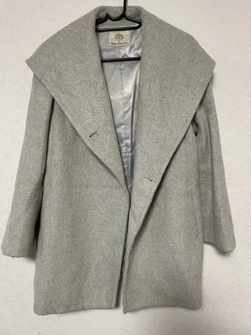 클리어 임프레션 옅은 그레이 코트 S 사이즈