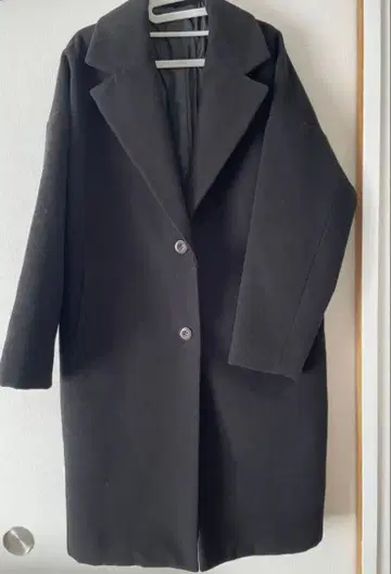 EMODA 블랙 오버코트