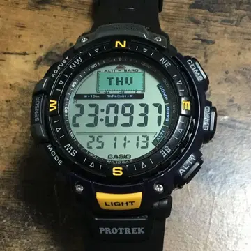 새상품급 CASIO PROTREK PRG-40 남성용 손목시계