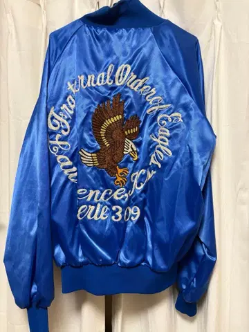 DESIGNER PRO 자수 장식 파랑 스카잔