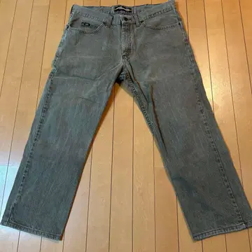 Lee 브라운 스트레이트 레그 데님 팬츠 36 x 29