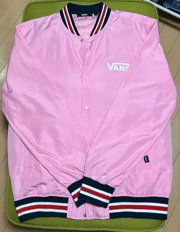 VANS 핑크 나일론 자켓 L