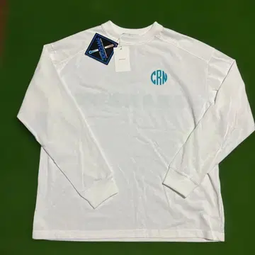 charbon CRN 로고 긴팔 티셔츠