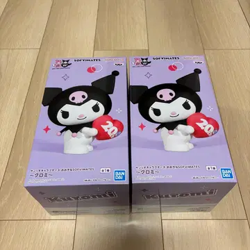 [ 미개봉 새상품 ] 쿠로미 피규어 20주년 2개 세트 묶음 판매 산리오