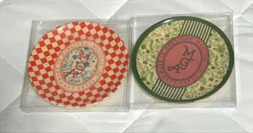 Mrs.GREEN APPLE 멜라민 플레이트 소 팝업 2개 세트