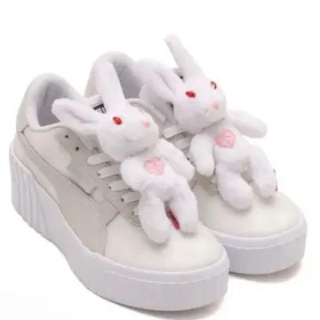 FR2 매실 puma 통굽 스니커즈 화이트