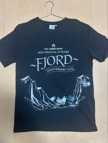 Mrs. GREEN APPLE fjord -10주년 기념 라이브 T셔츠