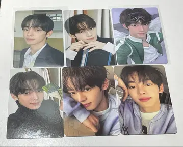 TWS 한진 트레이딩 카드 6장 세트