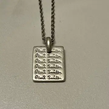Paul Smith(폴스미스) 플레이트 목걸이