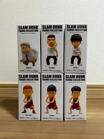 SLAM DUNK 슬램덩크 피규어 컬렉션 6체 컴프