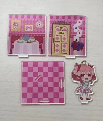 카라피치 컬러풀 피치 노아 원더랜드 아크릴 스탠드