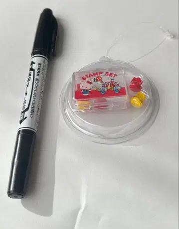 헬로키티 미니어처 스탬프 세트