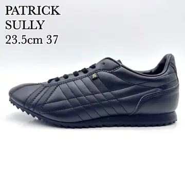 [컨디션 최상] 패트릭 슈리 블랙 골드 가죽 37 23.5cm