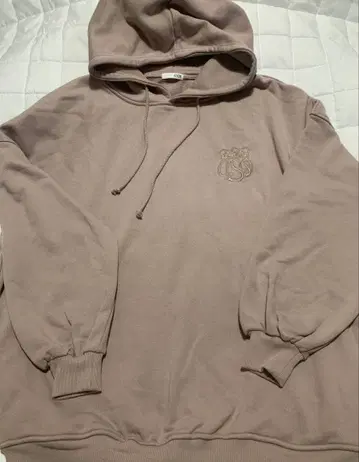 GYDA 루즈핏 후드티 더스티 핑크