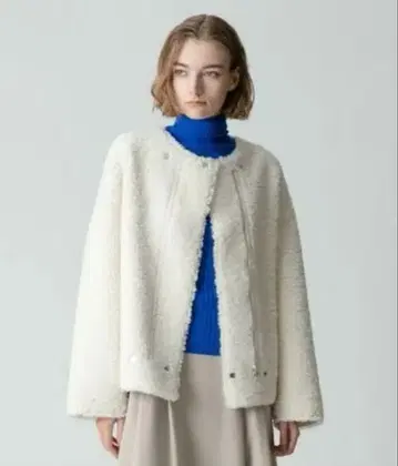 알아바일 페이크 푸들 퍼 블루종