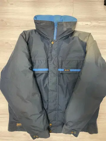 70s Eddie Bauer 다운 자켓 네이비