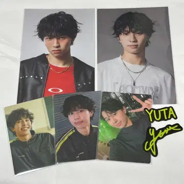 라스피 YUTA 엽서 포토 카드 스티커