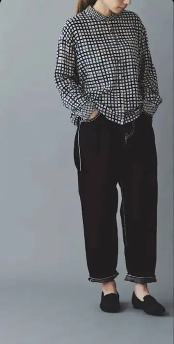 미나 페르호넨 always 롤업 데님 38