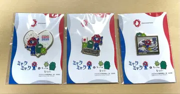 먀쿠먀쿠 모리조 키콜로 핀 배지 만박 파도타기 하트 안녕