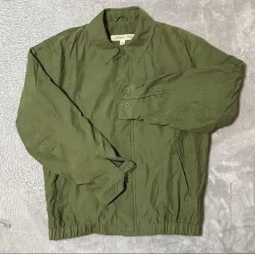 LONDON FOG 올리브 그린 밀리터리 자켓