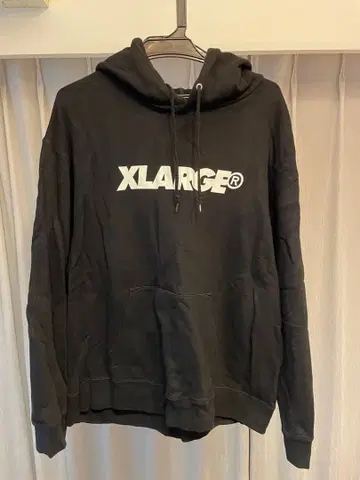 XLARGE 엑스라지 블랙 후드티 L 사이즈 후디