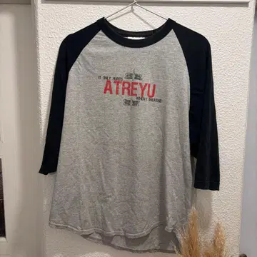 Badger ATREYU 로고 긴팔 티셔츠 래글런