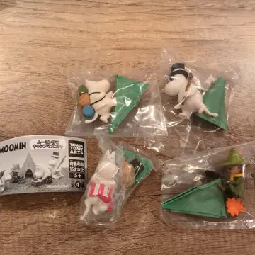 무민 계곡 캠핑 마스코트