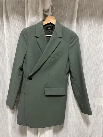 theory 여성용 자켓 올리브 컬러