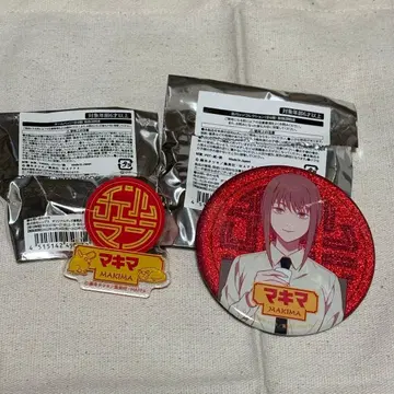 체인소 맨 난자타운 콜라보 네임 배지 캔뱃지 마키마