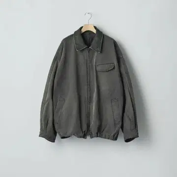 Sulfur Dyed Whip Cord Vintage Zip Jacket